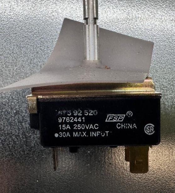 Whirlpool Range AccuSimmer Switch 9762441 Whirlpool Range AccuSimmer Switch 9762441